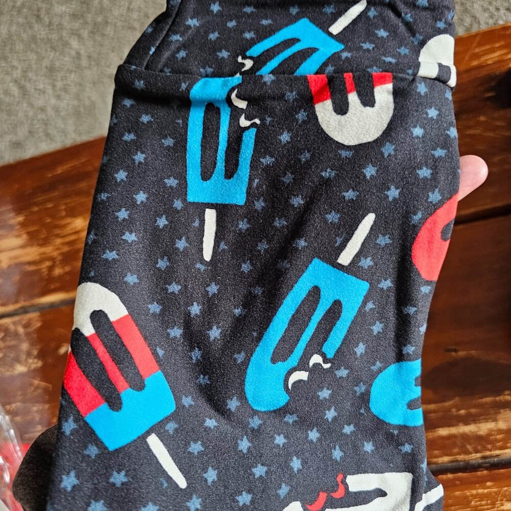 Kids L/XL 4th of July Leggings - LuLaRoe